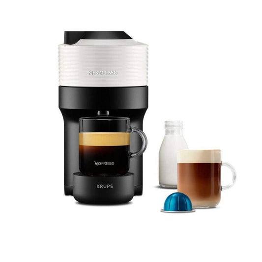 Nespresso Vertuo Pop Coffee Machine - Coconut White - Shado Coffee