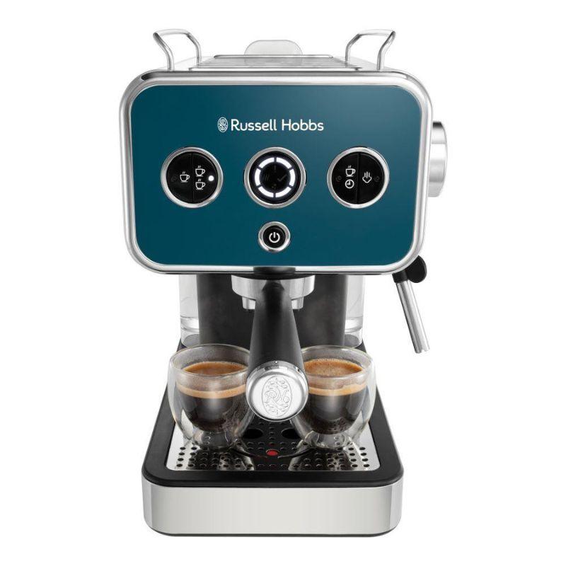 Russell Hobbs Distinction Espresso Machine Ocean Blue - Shado Coffee