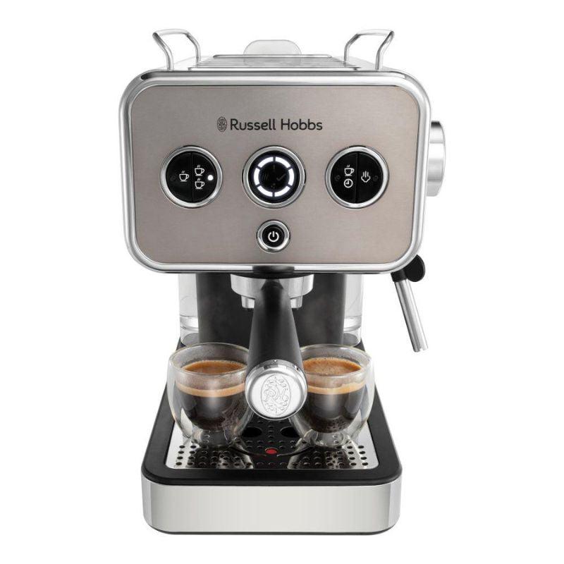 Russell Hobbs Distinctions Espresso Machine - Titanium - Shado Coffee