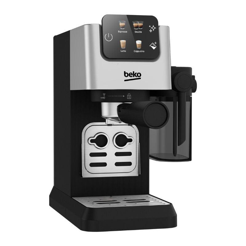 Beko CaffeExperto Semi-Automatic Espresso Coffee Machine with Integrated Milk Jug - Shado Coffee