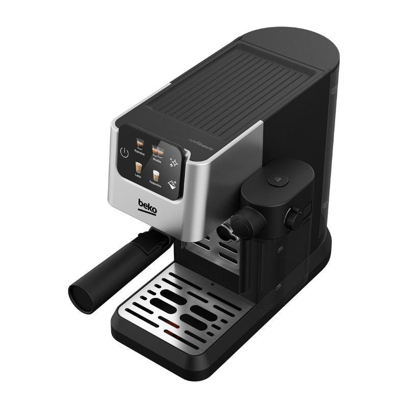 Beko CaffeExperto Semi-Automatic Espresso Coffee Machine with Integrated Milk Jug - Shado Coffee