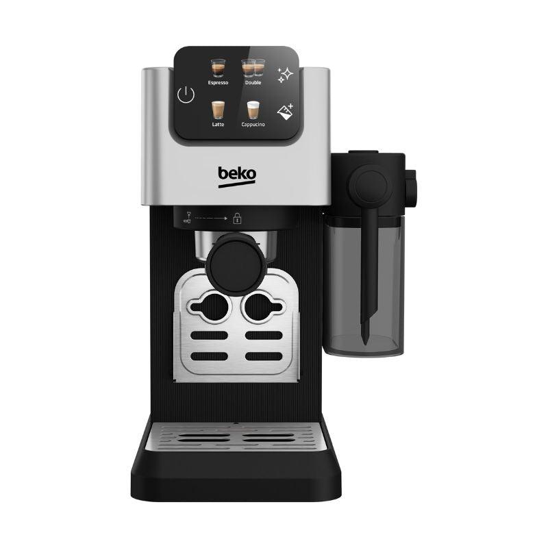 Beko CaffeExperto Semi-Automatic Espresso Coffee Machine with Integrated Milk Jug - Shado Coffee